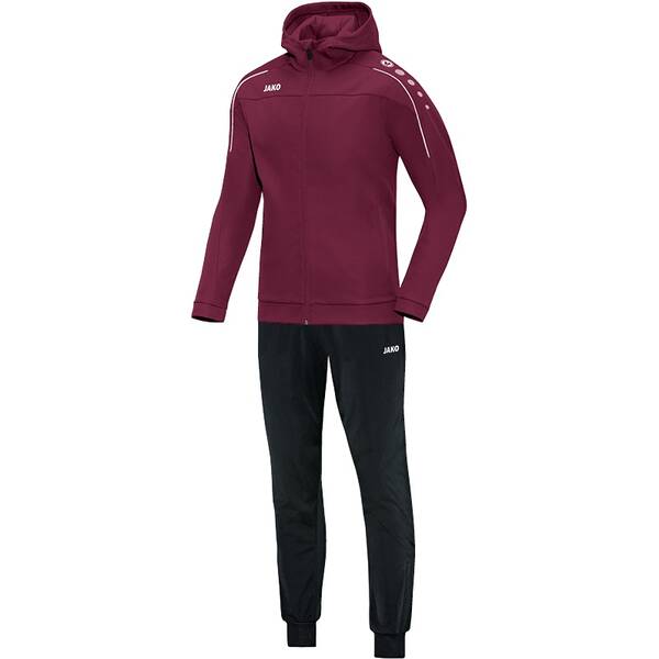 JAKO Damen Sportanzug Trainingsanzug Polyester Classico mit Kapuze von Jako