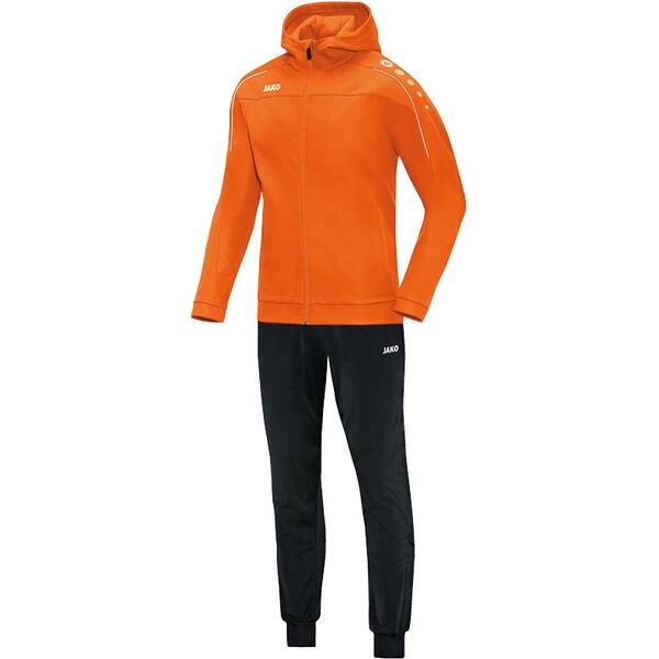 JAKO Damen Sportanzug Trainingsanzug Polyester Classico mit Kapuze JAKO Damen Sportanzug Trainingsanzug Polyester Classico mit Kapuze von Jako