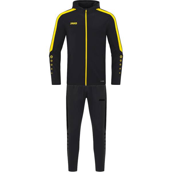 JAKO Damen Sportanzug Trainingsanzug Polyester Power mit Kapuze JAKO Damen Sportanzug Trainingsanzug Polyester Power mit Kapuze von Jako