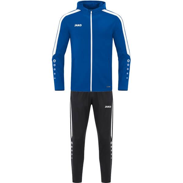 JAKO Herren Sportanzug Trainingsanzug Polyester Power mit Kapuze JAKO Herren Sportanzug Trainingsanzug Polyester Power mit Kapuze von Jako