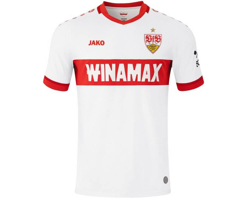 Jako Fußballtrikot Jako Herren Trikot VfB Stuttgart 2024/25 Home ST4224H von Jako