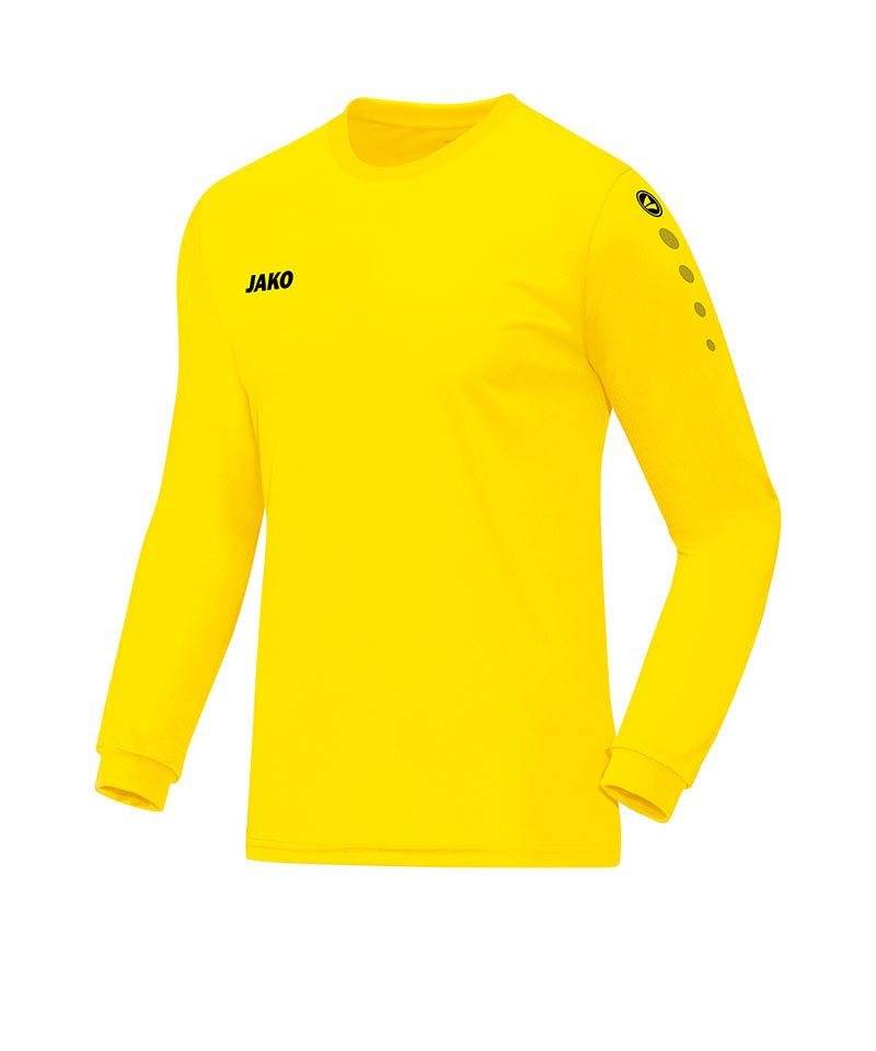 Jako Fußballtrikot JAKO Team Trikot langarm Weiß Langarm-Trikots Teamsport von Jako