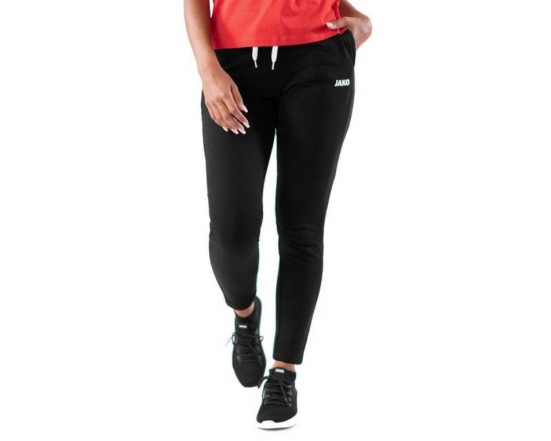 Jako Jogginghose (70% Baumwolle) Base lang schwarz Damen von Jako