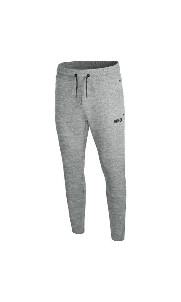 Jako Jogginghose Premium Basics -Melange-Optik- hellgrau Herren von Jako