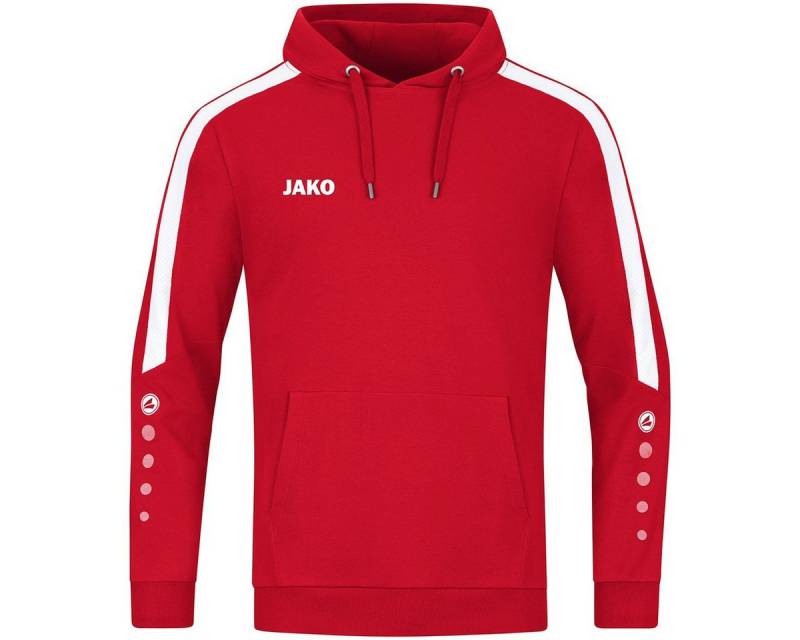 Jako Kapuzenpullover (Hoodie) Power Kapuzensweat (Bio-Baumwolle) rot Herren von Jako