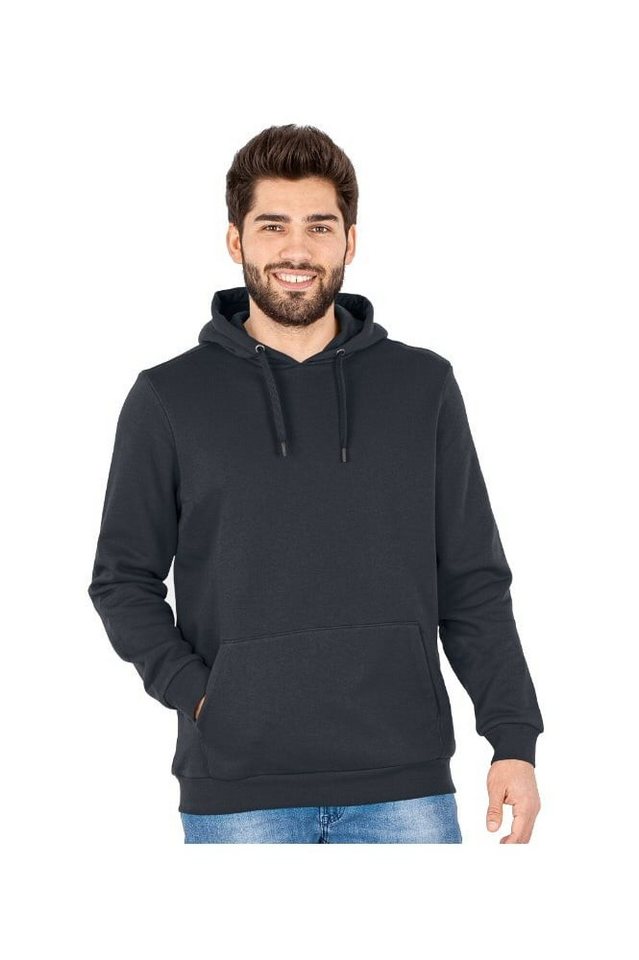 Jako Kapuzenpullover Freizeit Hoodie Organic (Bio-Baumwolle) anthrazitgrau Herren von Jako