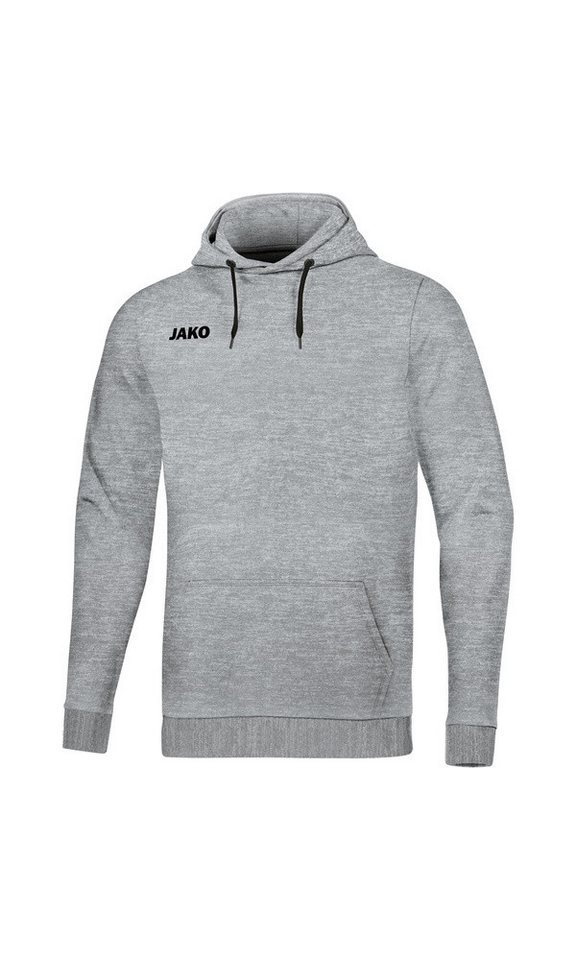 Jako Kapuzenpullover Hoodie Base (70% Bio-Baumwolle) hellgrau Herren von Jako