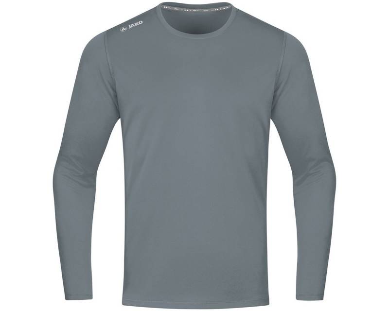 Jako Langarmshirt Run 2.0 (100% Polyester, atmungsaktiv) grau Herren von Jako