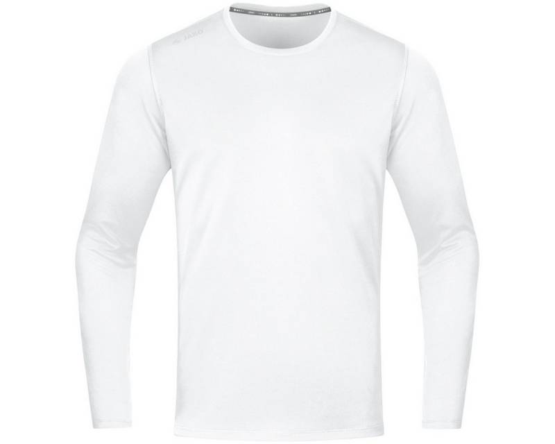 Jako Langarmshirt Run 2.0 (100% Polyester, atmungsaktiv) weiss Herren von Jako