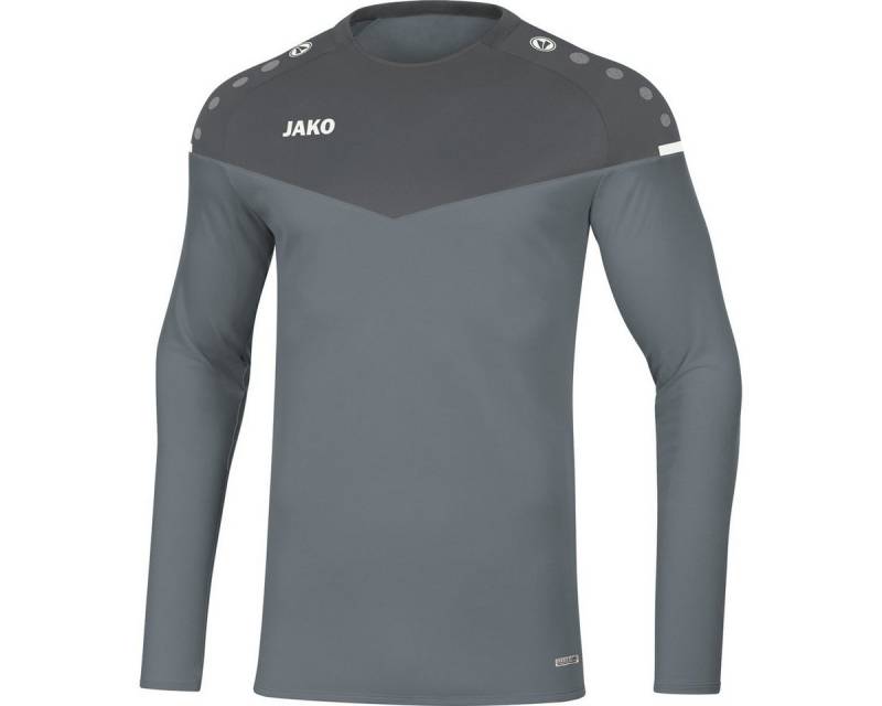 Jako Langarmshirt Sweat Champ 2.0 (100% Polyester) grau Kinder von Jako