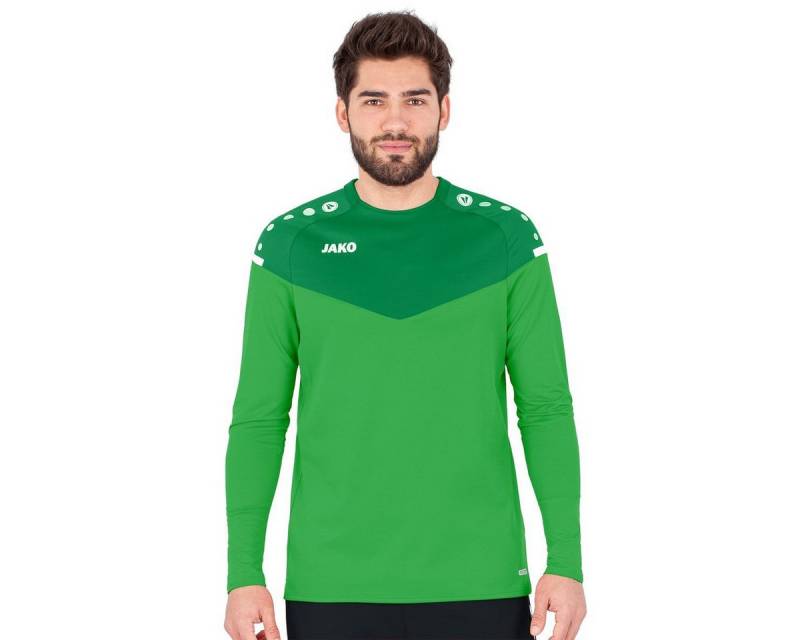Jako Langarmshirt Sweat Champ 2.0 (100% Polyester) grün Herren von Jako