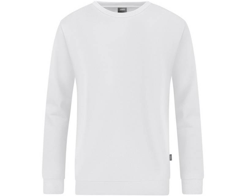 Jako Langarmshirt Sweat Organic (Freizeit, Bio-Baumwolle) weiss Herren von Jako