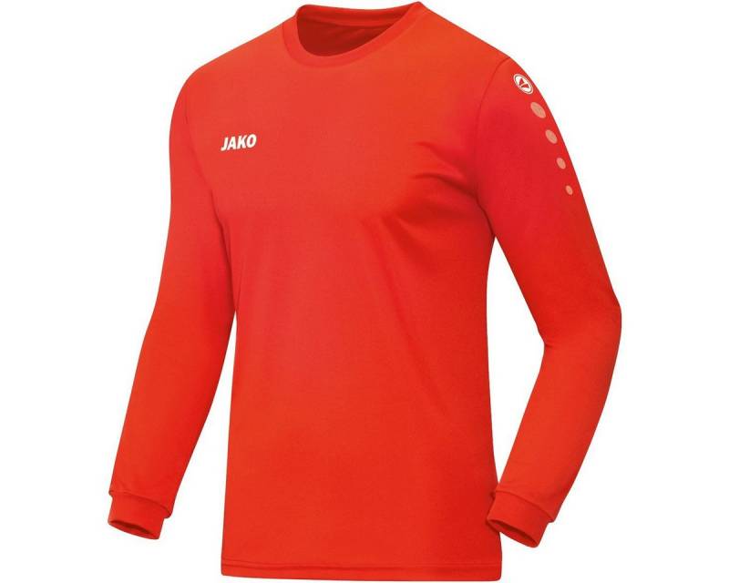 Jako Langarmshirt Trikot Team (100% Polyester) orange Herren von Jako