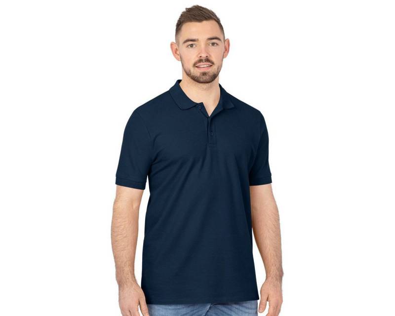 Jako Poloshirt Organic Pique (Bio-Baumwolle, 200g/m2) dunkelblau Herren von Jako