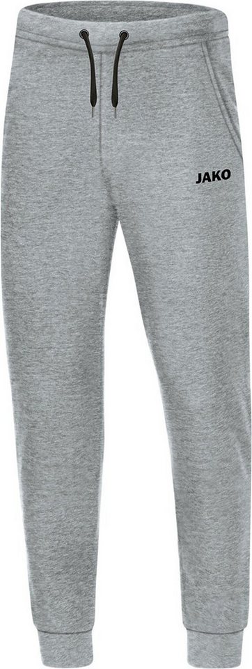 Jako Sporthose Jogginghose Base mit Bündchen HELLGRAU MELIERT von Jako