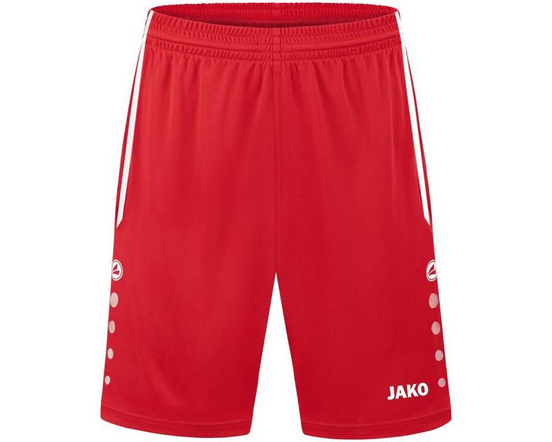 Jako Sporthose Short Allround (Polyester-Interlock, ohne Innenslip) kurz rot Jungen von Jako