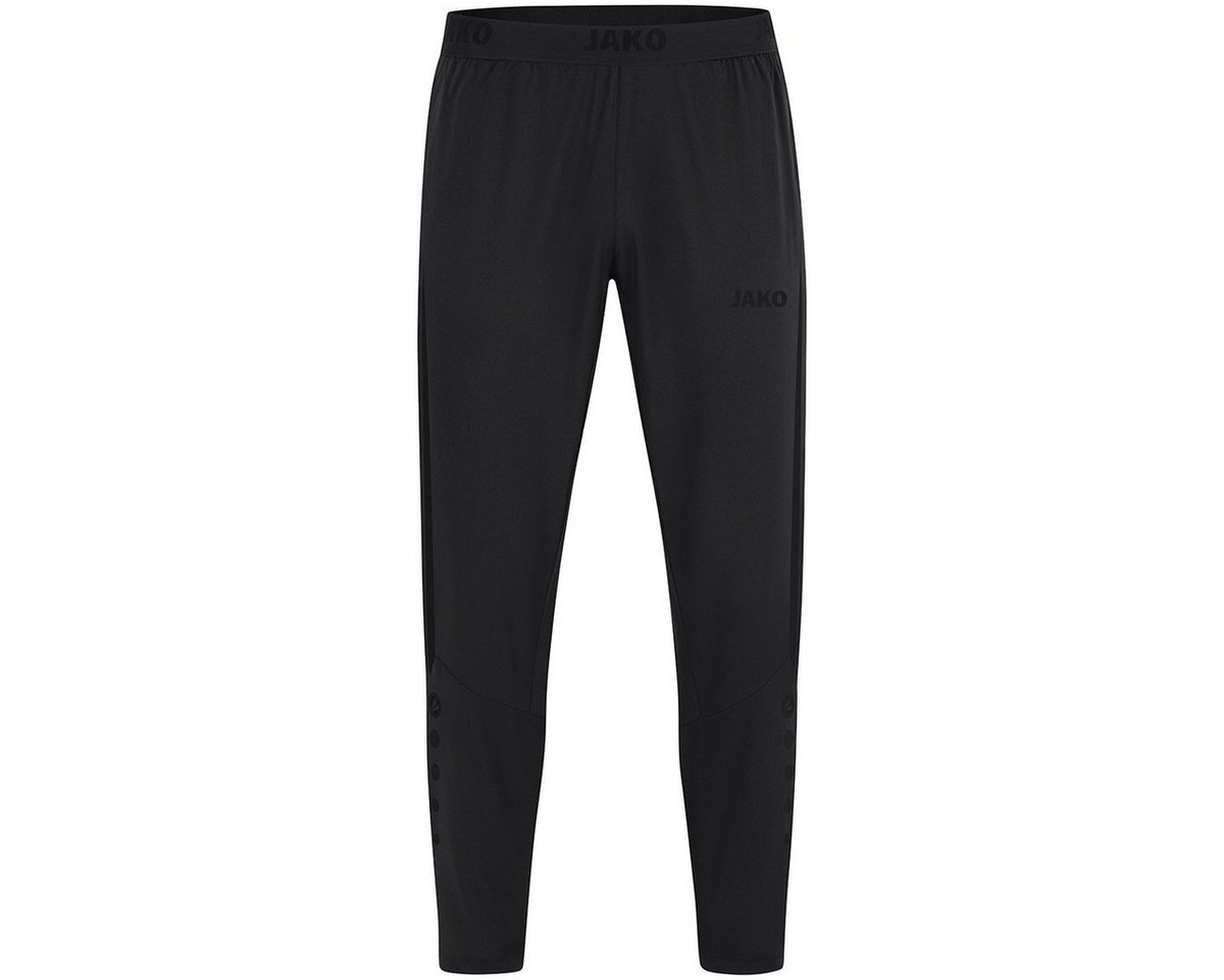Jako Sporthose Sport-Freizeithose Power (Stretch-Micro-Twill) lang schwarz Herren von Jako