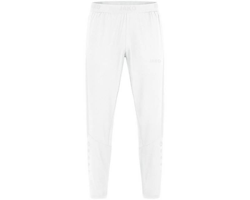Jako Sporthose Sport-Freizeithose Power (Stretch-Micro-Twill) lang weiss Herren von Jako