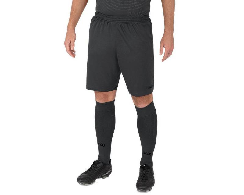 Jako Sporthose World (Polyester-Interlock, ohne Innenslip) kurz asphaltgrau Herren von Jako