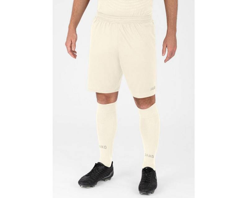 Jako Sporthose World (Polyester-Interlock, ohne Innenslip) kurz cremeweiss Herren von Jako