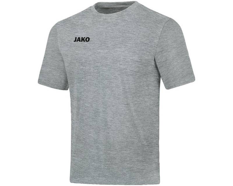 Jako T-Shirt Base (Baumwolle) hellgrau Herren von Jako