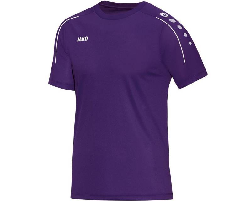 Jako T-Shirt Classico (100% Polyester-Jacquard) lila Jungen von Jako