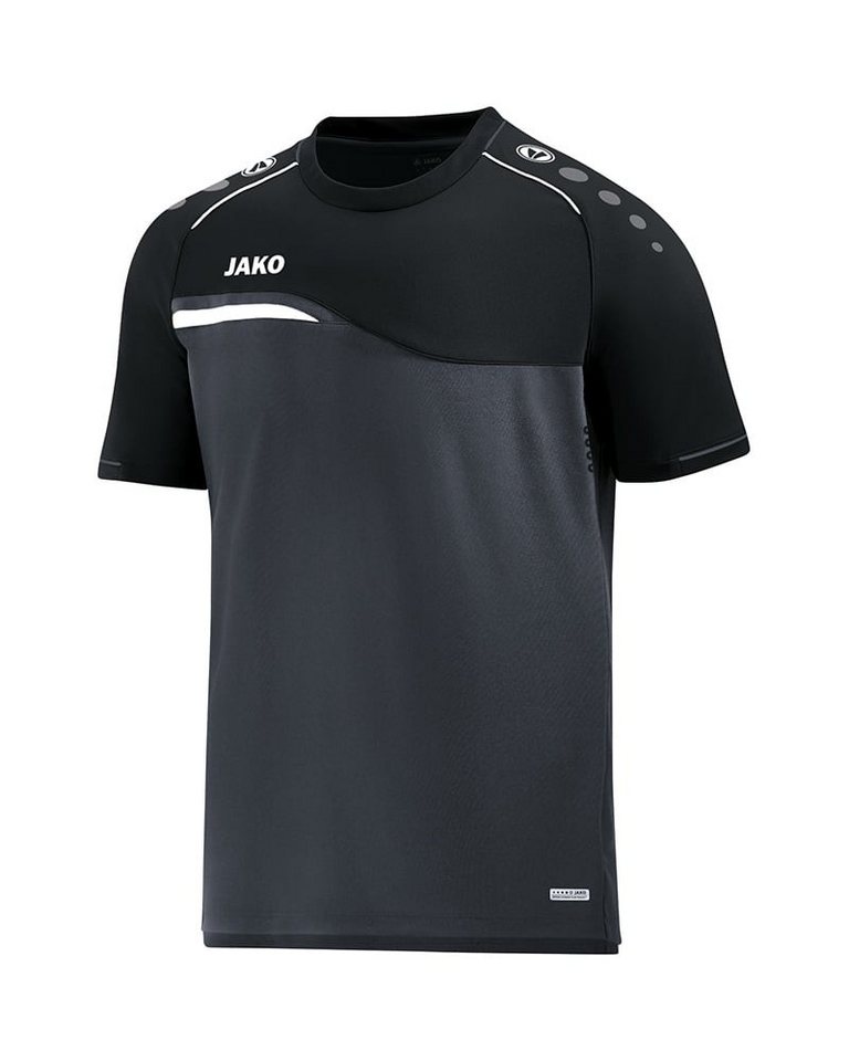 Jako T-Shirt Competition 2.0 anthrazit/schwarz Jungen von Jako