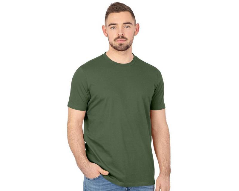 Jako T-Shirt Freizeit Organic (Bio-Baumwolle) olivgrün Herren von Jako