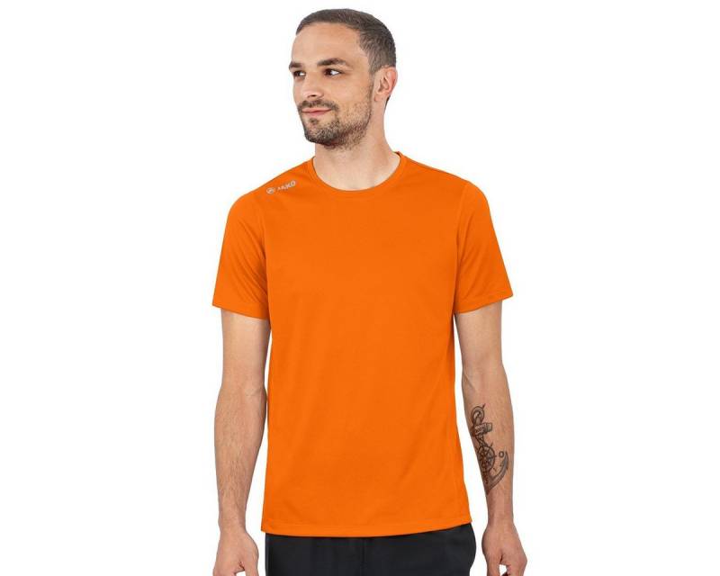 Jako T-Shirt Run 2.0 (Polyester-Micro-Mesh) neonorange Herren von Jako