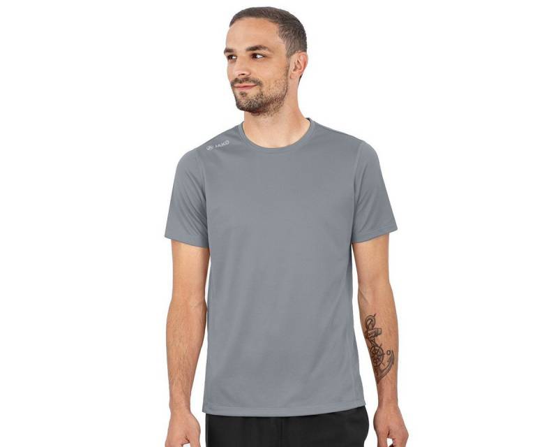 Jako T-Shirt Run 2.0 (Polyester-Micro-Mesh) steingrau Herren von Jako