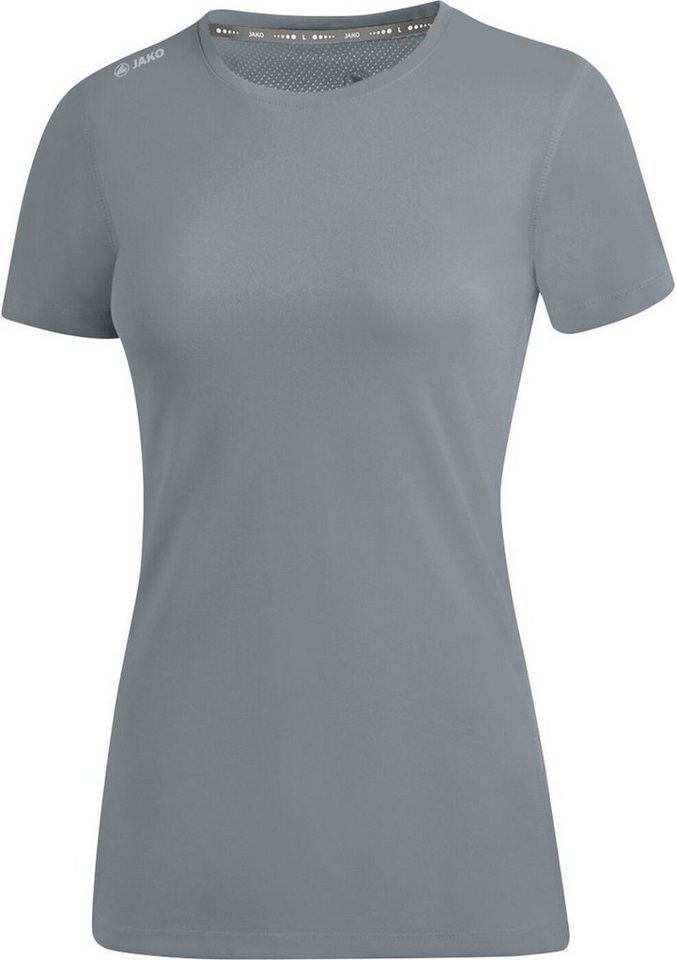 Jako T-Shirt T-Shirt Run 2.0 Damen Laufshirt steingrau/weiß von Jako