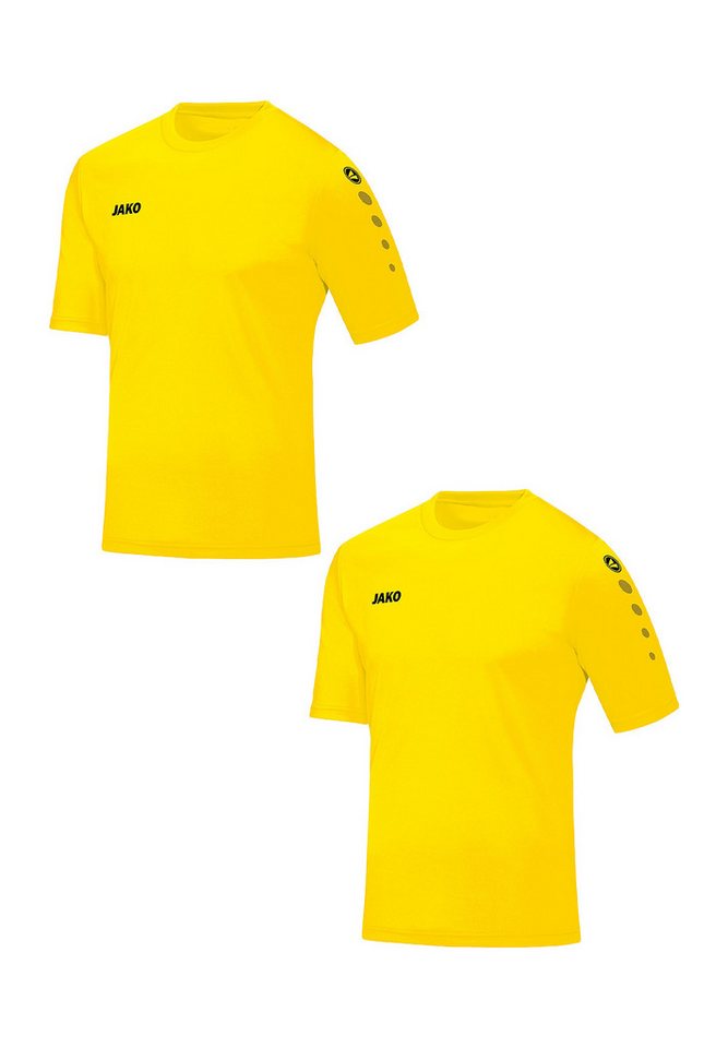 Jako T-Shirt Trikot 2er-Set Kurzarm Rundhals Moderne Uni-Optik Trikot Team Kurzarm von OTTO