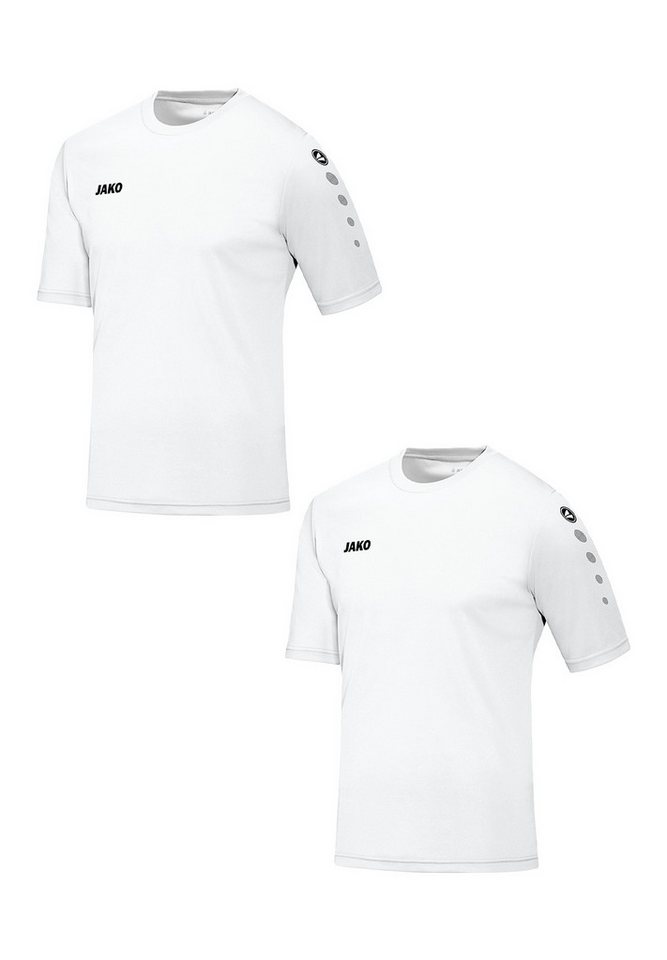 Jako T-Shirt Trikot 2er-Set Kurzarm Rundhals Moderne Uni-Optik Trikot Team Kurzarm von OTTO