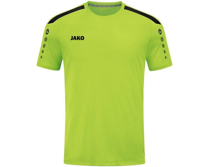 Jako T-Shirt Trikot Power (Polyester-Interlock, strapazierfähig) neongrün Kinder von Jako