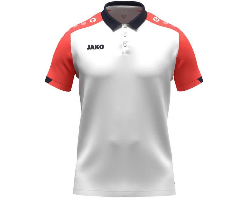 Jako Tanktop Polo Dynamic WEIß/CORAL/MARINE von Jako