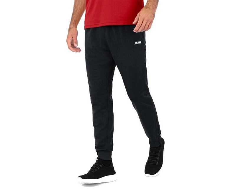 Jako Trainingshose Polyesterhose Classico (Shiny-Polyester-Tricot) lang schwarz Herren von Jako