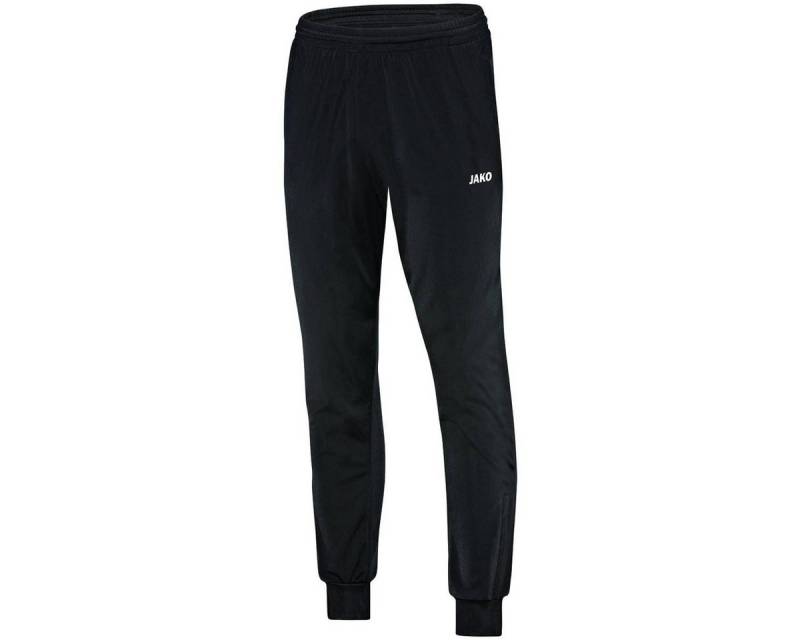 Jako Trainingshose Polyesterhose Classico (Shiny-Polyester-Tricot) lang schwarz Kinder von Jako