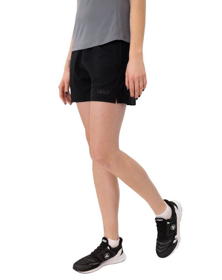 Jako Trainingshose Power Running Short (Stretch-Micro-Twill) kurz schwarz Damen von Jako