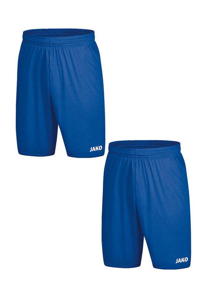 Jako Trainingshose Sporthose 2er-Set kurz Elastischer Bund Kordelzug Sporthose Manchester 2.0 ohne Innenslip von Jako