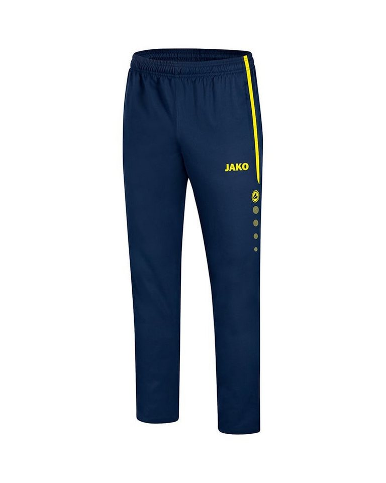 Jako Trainingshose Striker 2.0 Teamline lang dunkelblau/neongelb Kinder von Jako