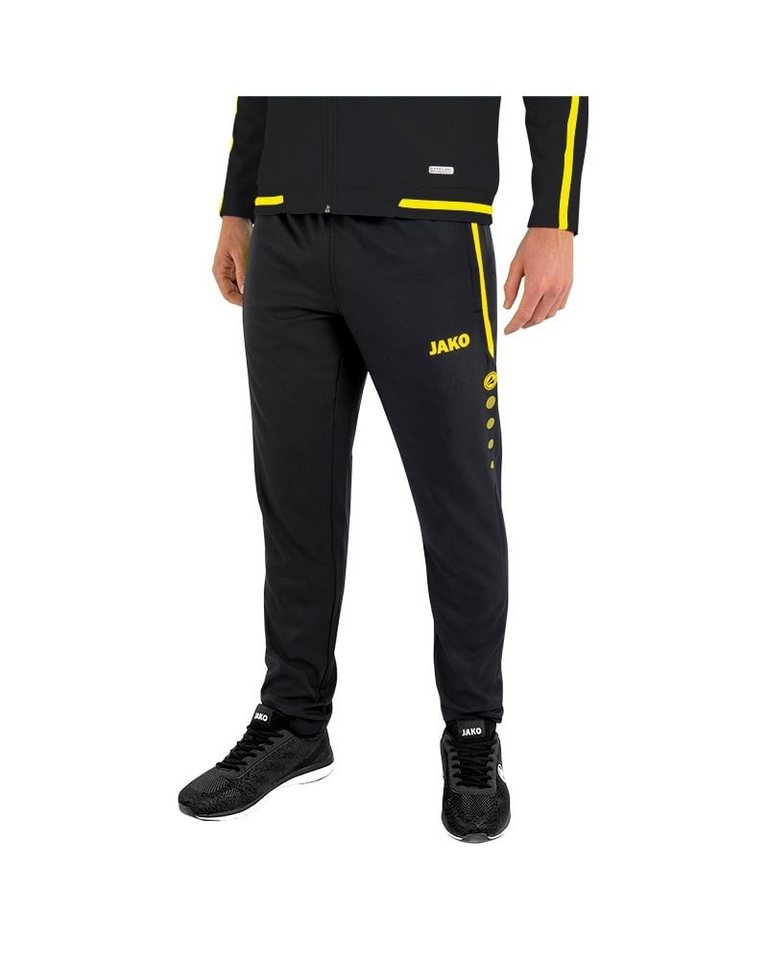 Jako Trainingshose Striker 2.0 Teamline lang schwarz/neongelb Herren von Jako