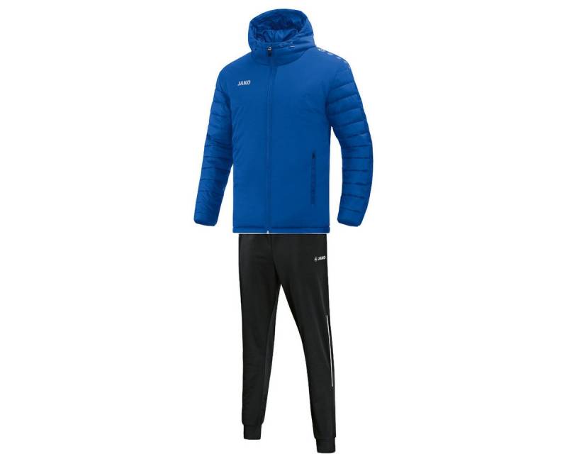Jako Trainingsjacke 7201 Stadionjacke Team + 9272 Polyesterhose Attack 2.0 Set (Winterjacke + Polyesterhose Set, 1 x Stadionjacke + 1 x Polyesterhose) von Jako