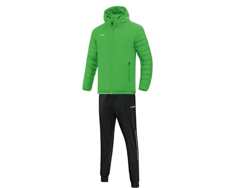 Jako Trainingsjacke 7201 Stadionjacke Team + 9272 Polyesterhose Attack 2.0 Set (Winterjacke + Polyesterhose Set, 1 x Stadionjacke + 1 x Polyesterhose) von Jako