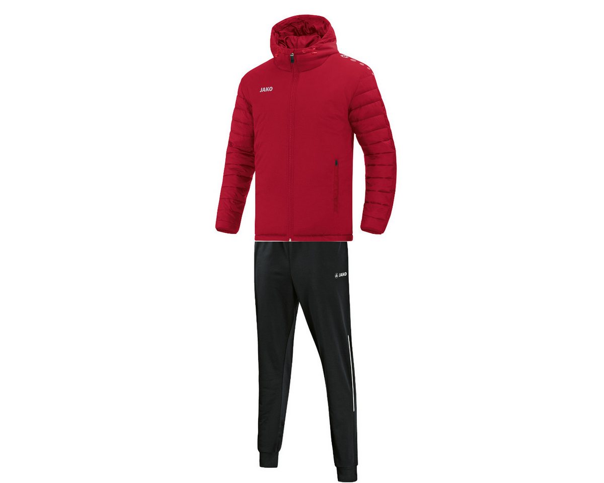 Jako Trainingsjacke 7201 Stadionjacke Team + 9272 Polyesterhose Attack 2.0 Set (Winterjacke + Polyesterhose Set, 1 x Stadionjacke + 1 x Polyesterhose) von Jako