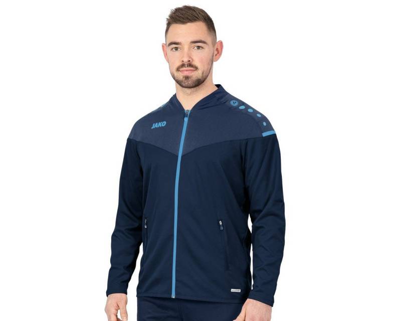 Jako Trainingsjacke Champ 2.0 (Präsentation) marineblau/hellblau Herren von Jako