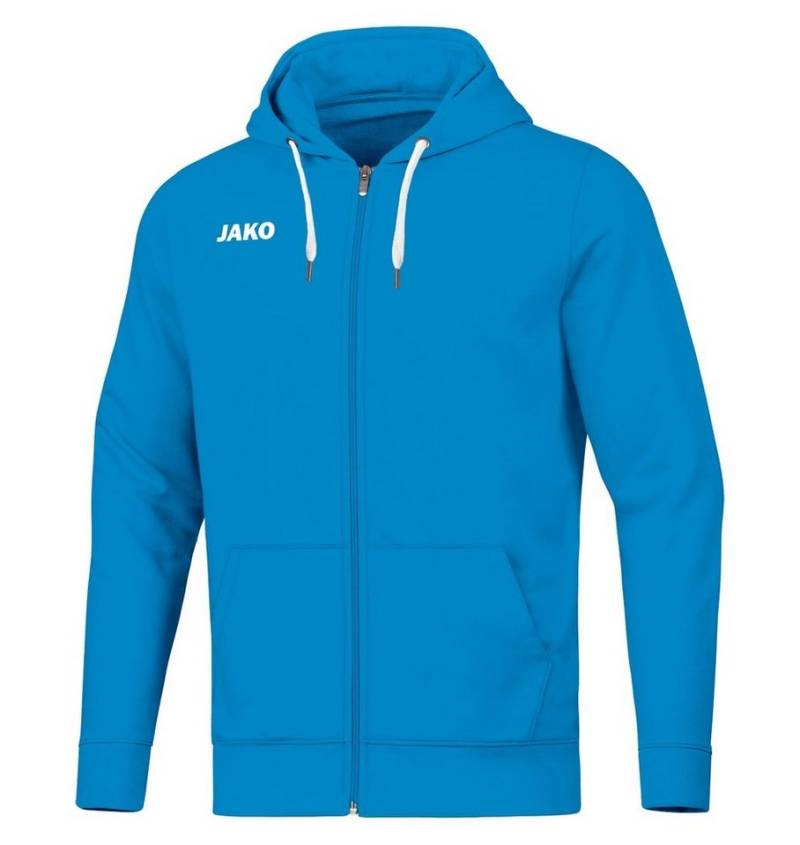 Jako Trainingsjacke Freizeit-Kapuzenjacke Base (70% Baumwolle) hellblau Kinder von Jako