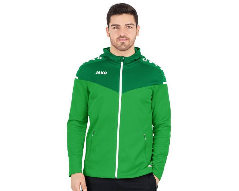Jako Trainingsjacke Kapuzenjacke Champ 2.0 (100% Polyester) grün Herren von Jako