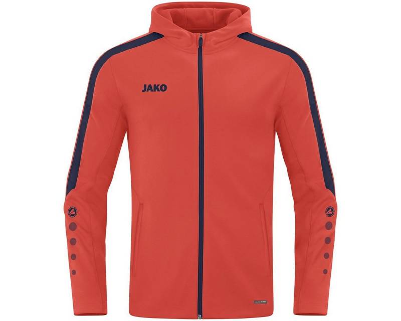 Jako Trainingsjacke Kapuzenjacke Power (Polyester-Fleece, Seitentaschen mit) von Jako