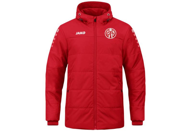 Jako Winterjacke Jako Herren Mainz 05 Coachjacke Team mit Kapuze MZ7103M von Jako
