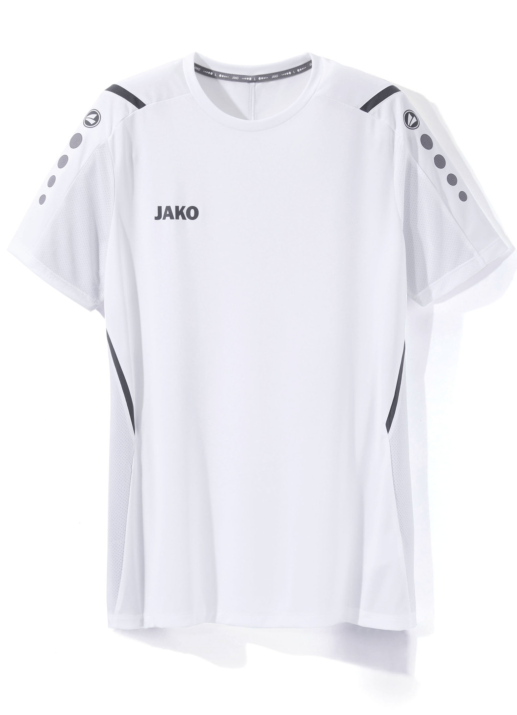T-Shirt von „Jako“ in 4 Farben, Größe XXL (56), Weiss von Jako
